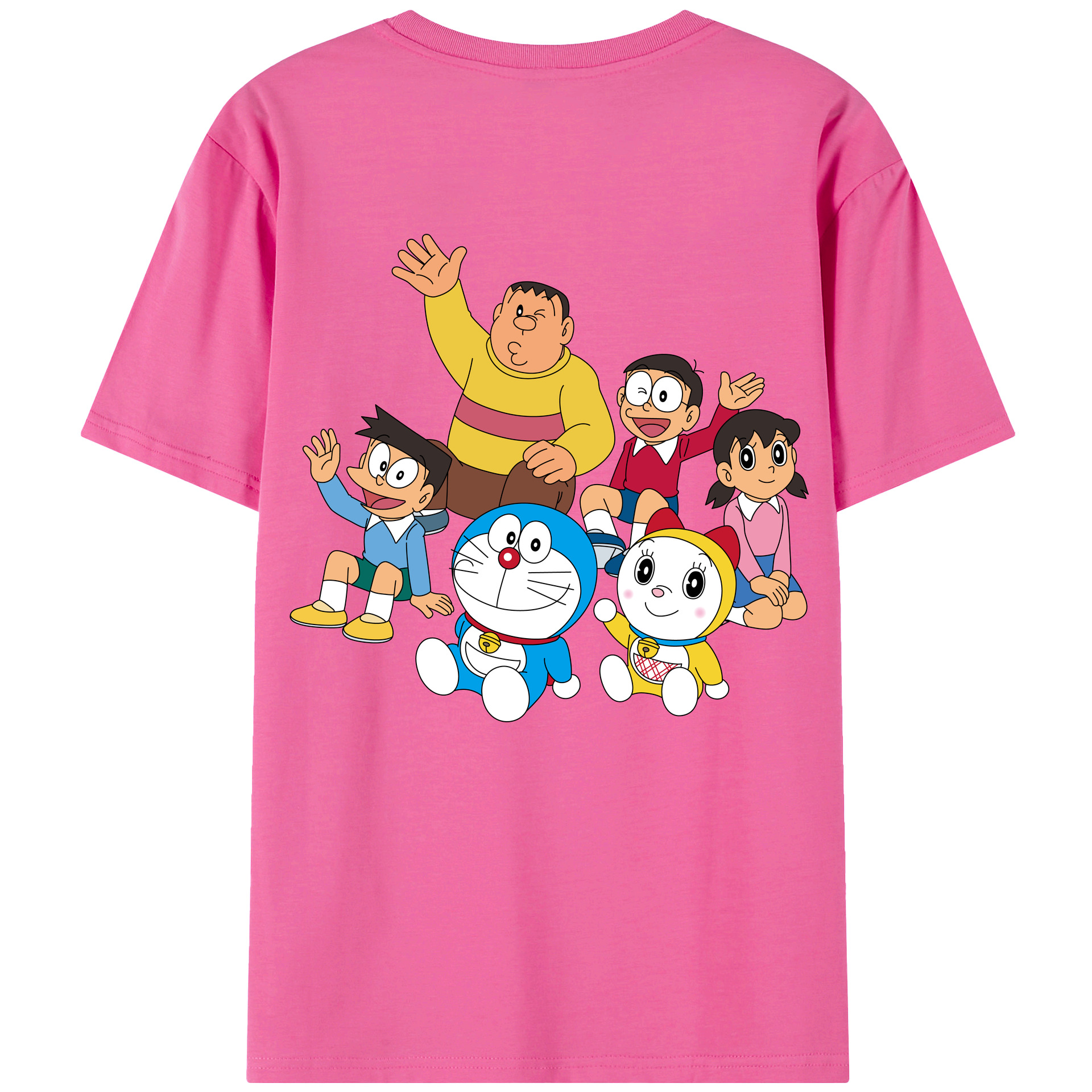 （画像用） ドラえもん 骨川 スネ夫 Doraemon Honekawa Suneo レディース半袖Tシャツ(バックプリント)